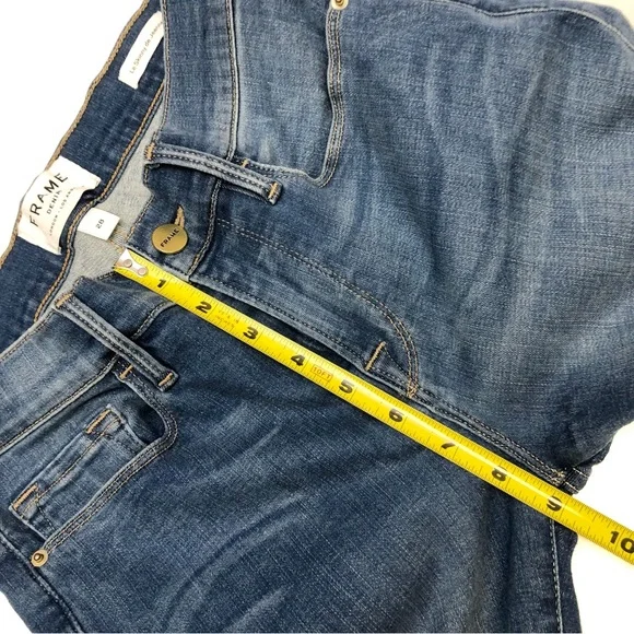 Frame Denim Le Skinny de Jeanne in Culver Size 28 - Picture 7 of 12